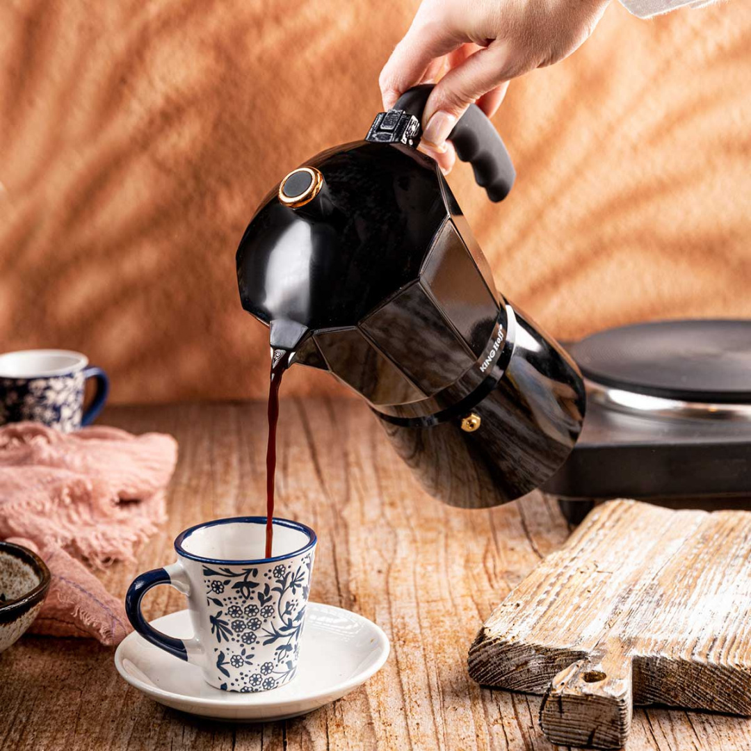 KAWIARKA ZAPARZACZ DO KAWY 600ml KINGHOFF KH-1885 INDUKCJA